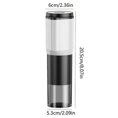 Electric Coffee Grinder - Rechargeable Coffee Mill, Compact Grinder for Office & Travel V1263-JX-4448