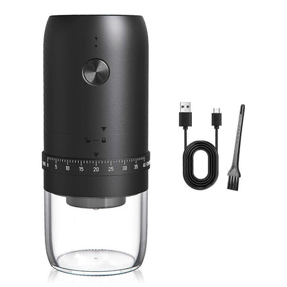 Electric Coffee Grinder - Rechargeable Coffee Mill, Compact Grinder for Office & Travel V1263-JX-4449