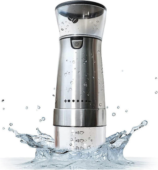 Electric Coffee Grinder - Portable Automatic Bean Grinder for Coffee & Spices V1263-JX-4453