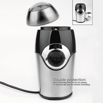 Mini Electric Coffee Grinder - Stainless Steel Grinder for Salt, Pepper, and Spices V1263-JX-4455