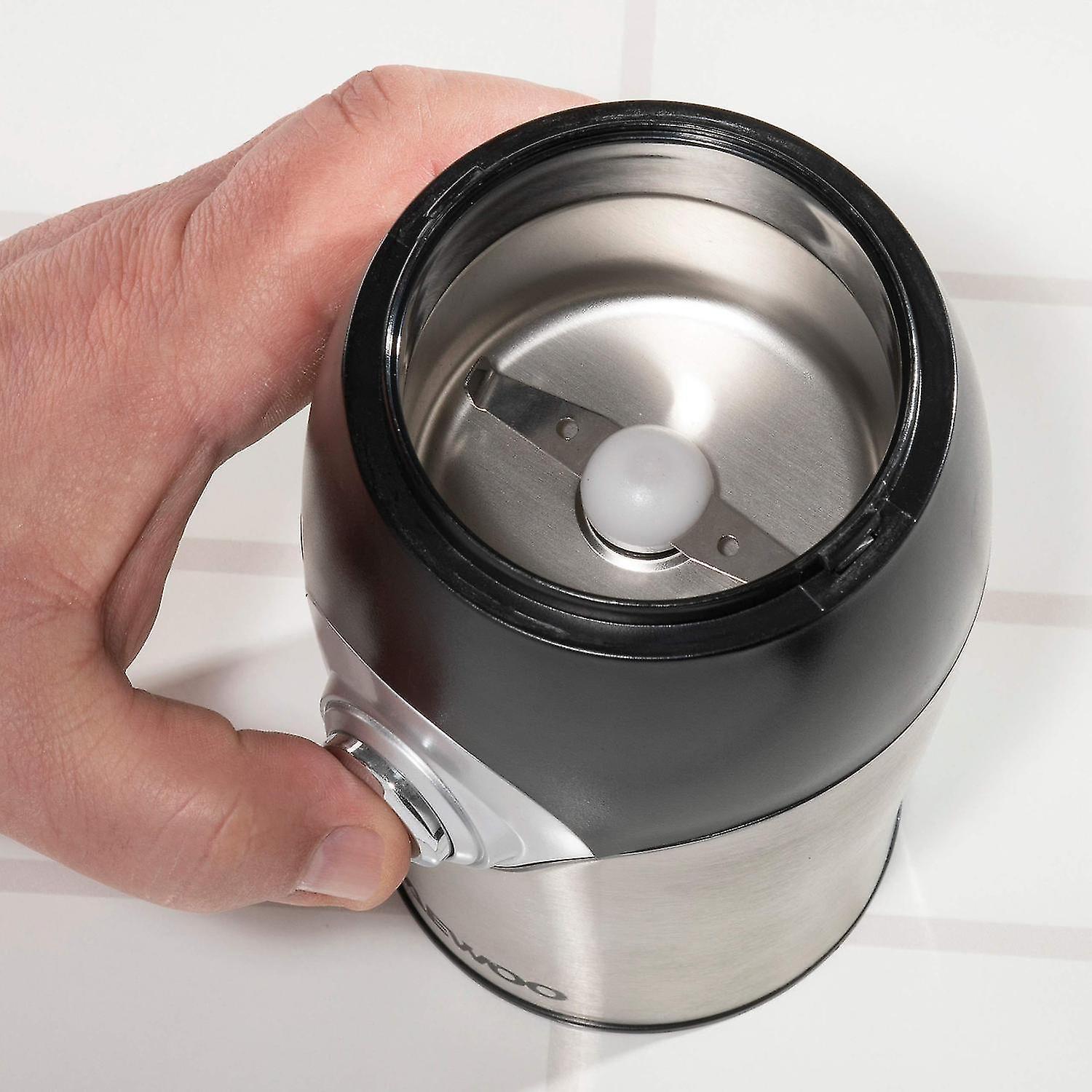 Mini Electric Coffee Grinder - Stainless Steel Grinder for Salt, Pepper, and Spices V1263-JX-4455