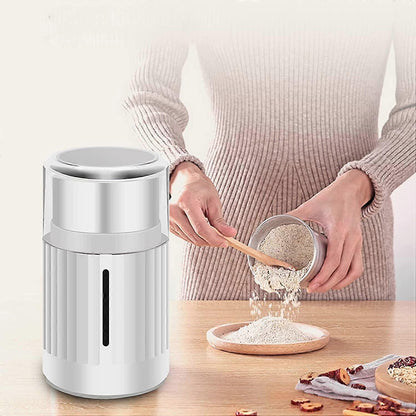 Electric Grinder - Multifunction Bean, Grain, Herb, and Spice Grinder with Steel Blades V1263-JX-4457