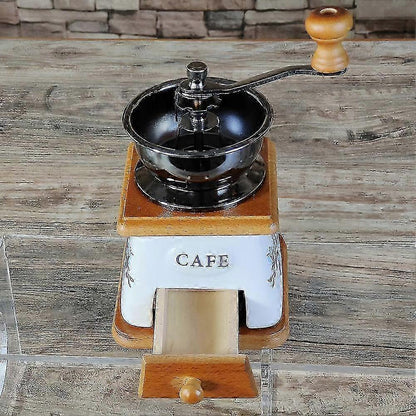 Manual Coffee Grinder - Compact Ceramic Hand Mill for Household Use V1263-JX-4459