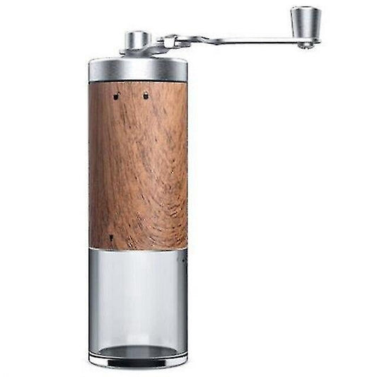 Manual Coffee Grinder - Burr Hand Mill, Portable Grinder for Travel and Camping V1263-JX-4462