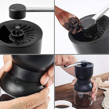 Manual Coffee Grinder - Adjustable Ceramic Burr Grinder for Drip & Espresso Coffee V1263-JX-4463