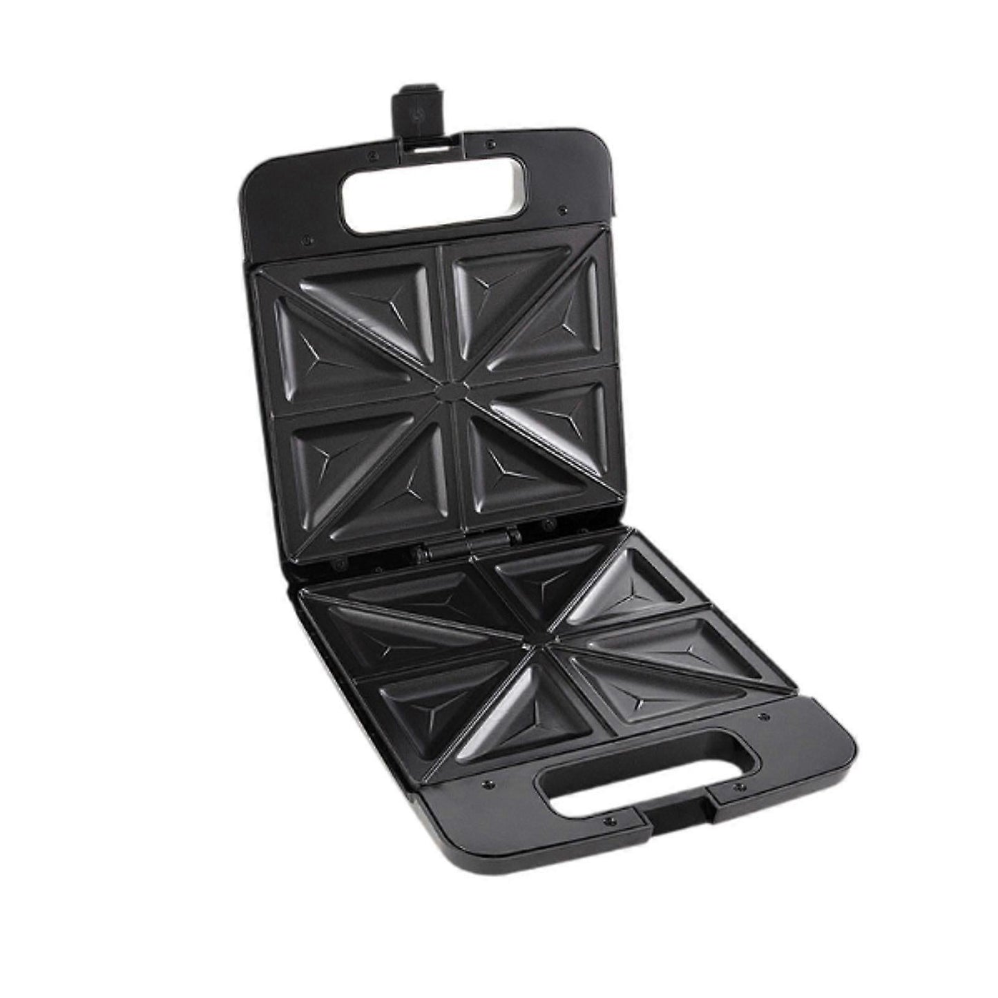 Triangle Waffle Maker with Handle - Portable Nonstick Waffle Iron for Home & Restaurant V1263-JX-4468