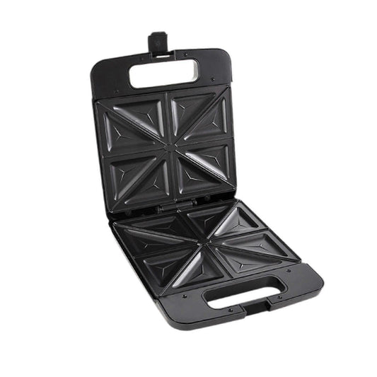 Triangle Waffle Maker with Handle - Portable Nonstick Waffle Iron for Home & Restaurant V1263-JX-4468