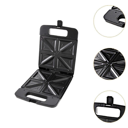 Triangle Waffle Maker with Handle - Portable Nonstick Waffle Iron for Home & Restaurant V1263-JX-4468