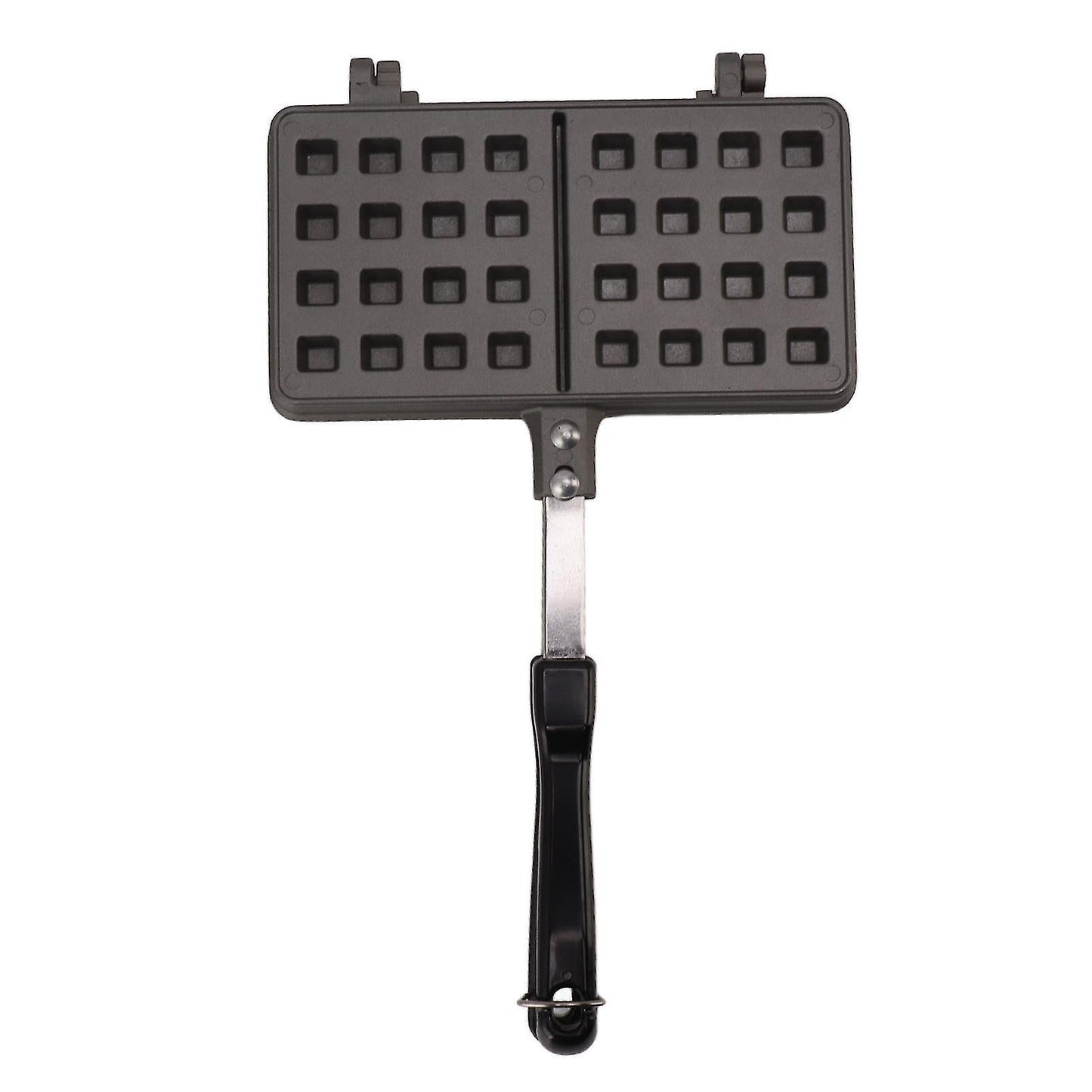 Manual Waffle Maker - Double Nonstick Aluminum Alloy Waffle Mold for Hash Browns, Pancakes V1263-JX-4470