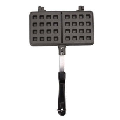 Manual Waffle Maker - Double Nonstick Aluminum Alloy Waffle Mold for Hash Browns, Pancakes V1263-JX-4470