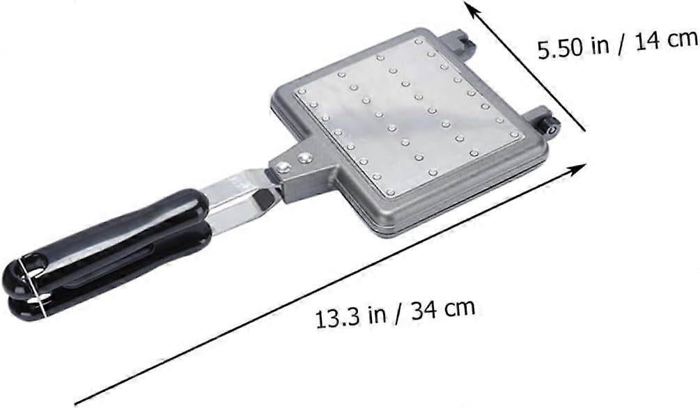 Waffle Mold Pan - Aluminum Nonstick Waffle Baking Dish for DIY Breakfast Waffles V1263-JX-4471