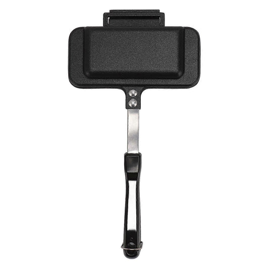 Stovetop Waffle Pan - Portable Nonstick Aluminum Waffle Maker for Family Breakfast (Type A) V1263-JX-4474