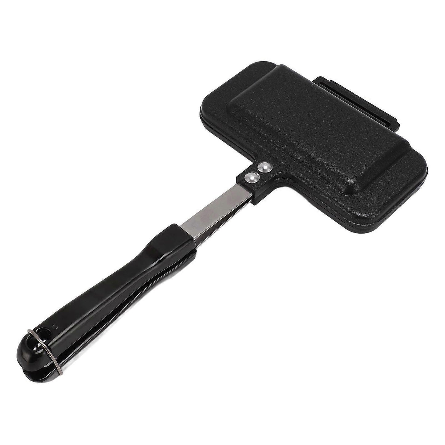Stovetop Waffle Pan - Portable Nonstick Aluminum Waffle Maker for Family Breakfast (Type A) V1263-JX-4474