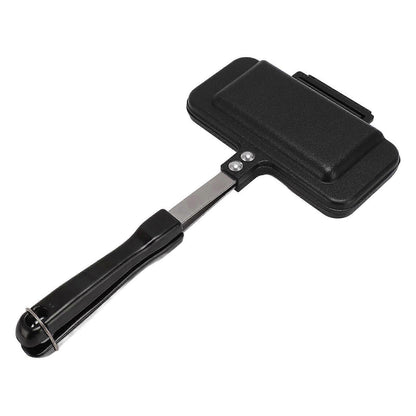 Stovetop Waffle Pan - Portable Nonstick Aluminum Waffle Maker for Family Breakfast (Type A) V1263-JX-4474