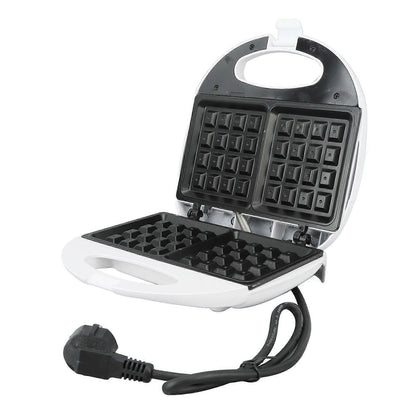 750W Mini Waffle Maker - Nonstick Aluminum Alloy Waffle Iron for Breakfast, Easy to Use V1263-JX-4478