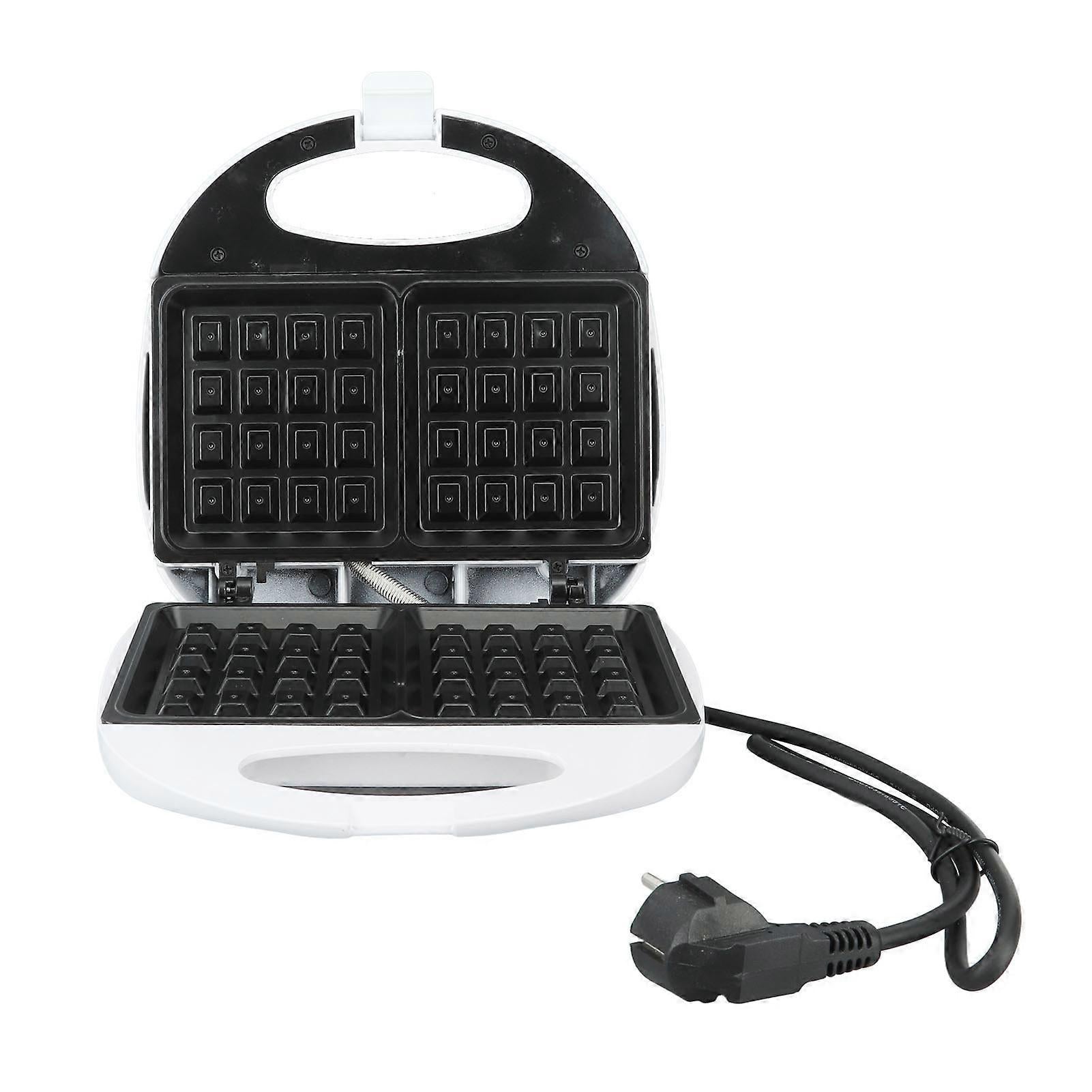 750W Mini Waffle Maker - Nonstick Aluminum Alloy Waffle Iron for Breakfast, Easy to Use V1263-JX-4478