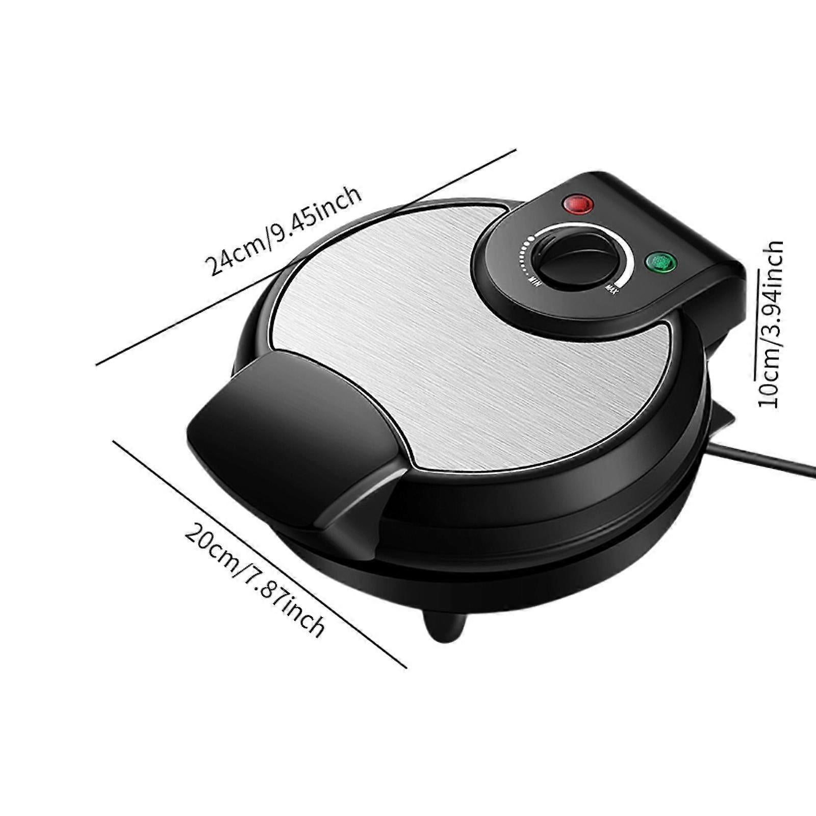 Waffle Cone Machine - Nonstick Waffle Baker for Kitchen Baking, DIY Cone or Crisps V1263-JX-4480