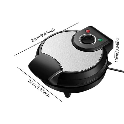 Waffle Cone Machine - Nonstick Waffle Baker for Kitchen Baking, DIY Cone or Crisps V1263-JX-4480