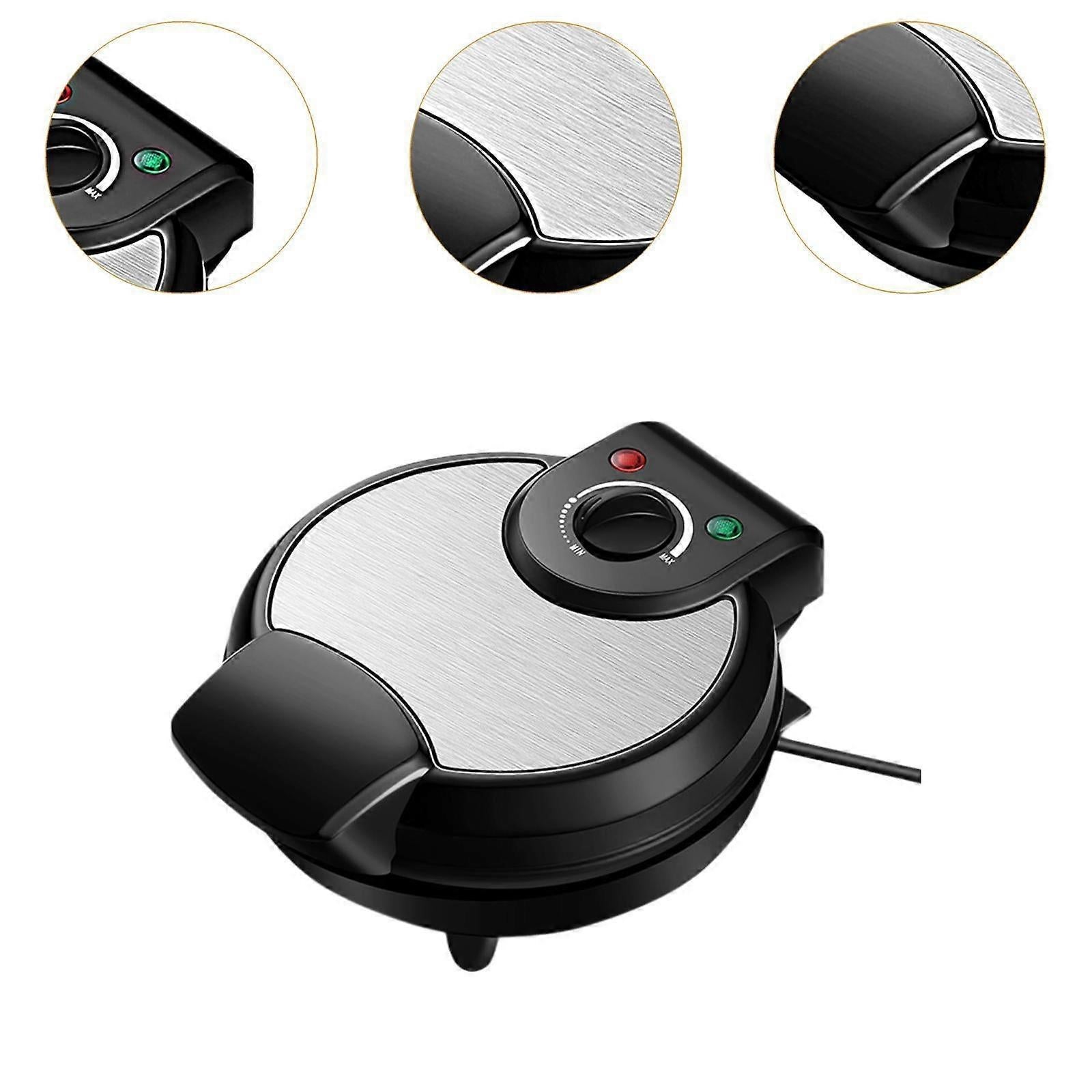Waffle Cone Machine - Nonstick Waffle Baker for Kitchen Baking, DIY Cone or Crisps V1263-JX-4480