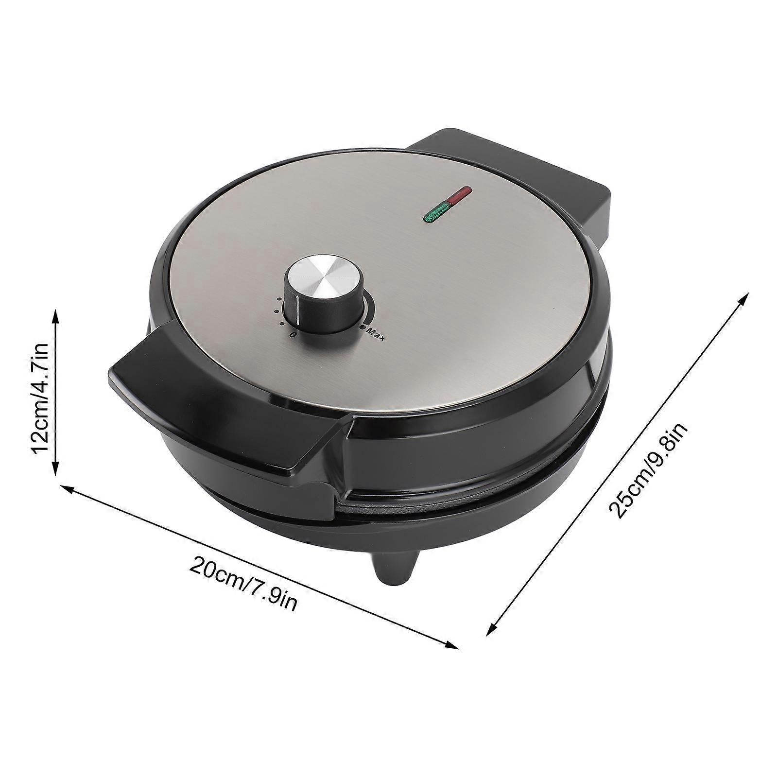 1000W Waffle Maker - Dual Sided Adjustable Temperature Nonstick Breakfast Waffle Machine V1263-JX-4481