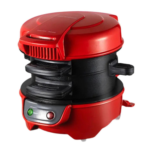 Mini Sandwich & Waffle Maker - Easy to Clean Plates, Also for Burgers and Breakfast Cakes V1263-JX-4485