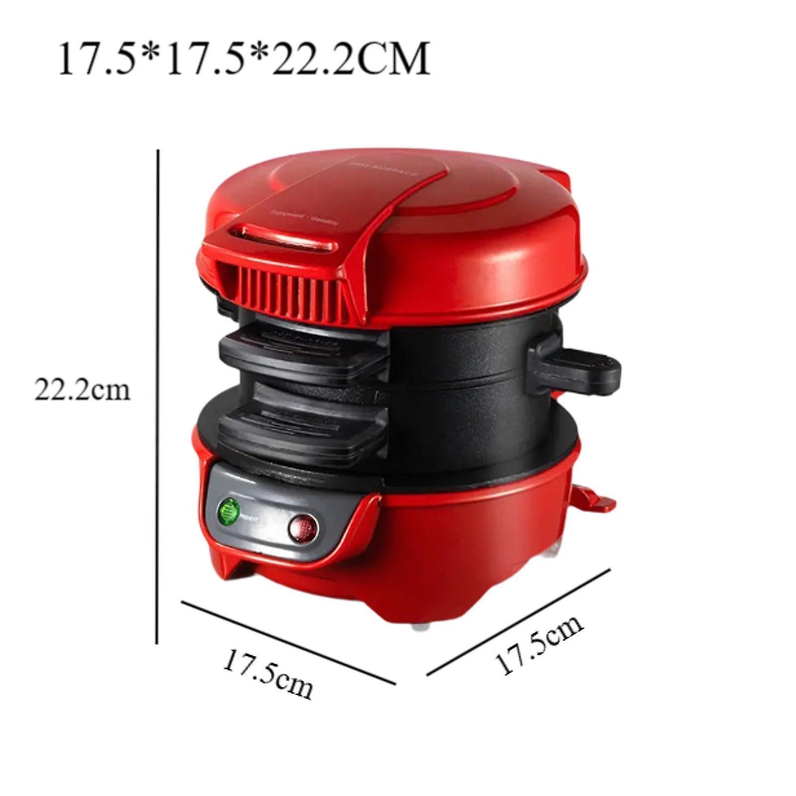 Mini Sandwich & Waffle Maker - Easy to Clean Plates, Also for Burgers and Breakfast Cakes V1263-JX-4485