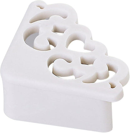 Table Corner Protector, 4pcs Clear Silicone Corner Guards for Furniture Edge Babies Proofing V1263-JX-4486
