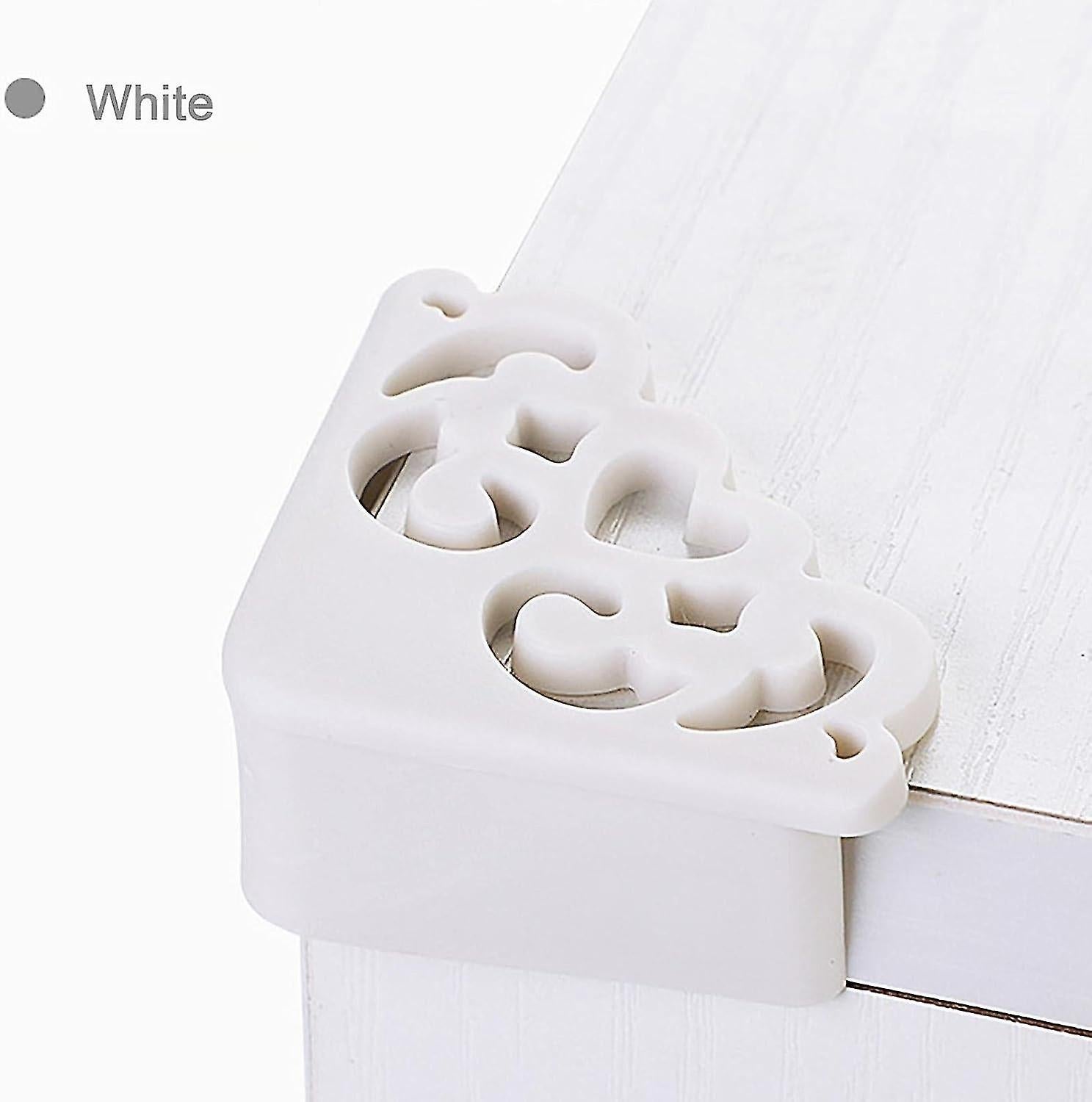 Table Corner Protector, 4pcs Clear Silicone Corner Guards for Furniture Edge Babies Proofing V1263-JX-4486