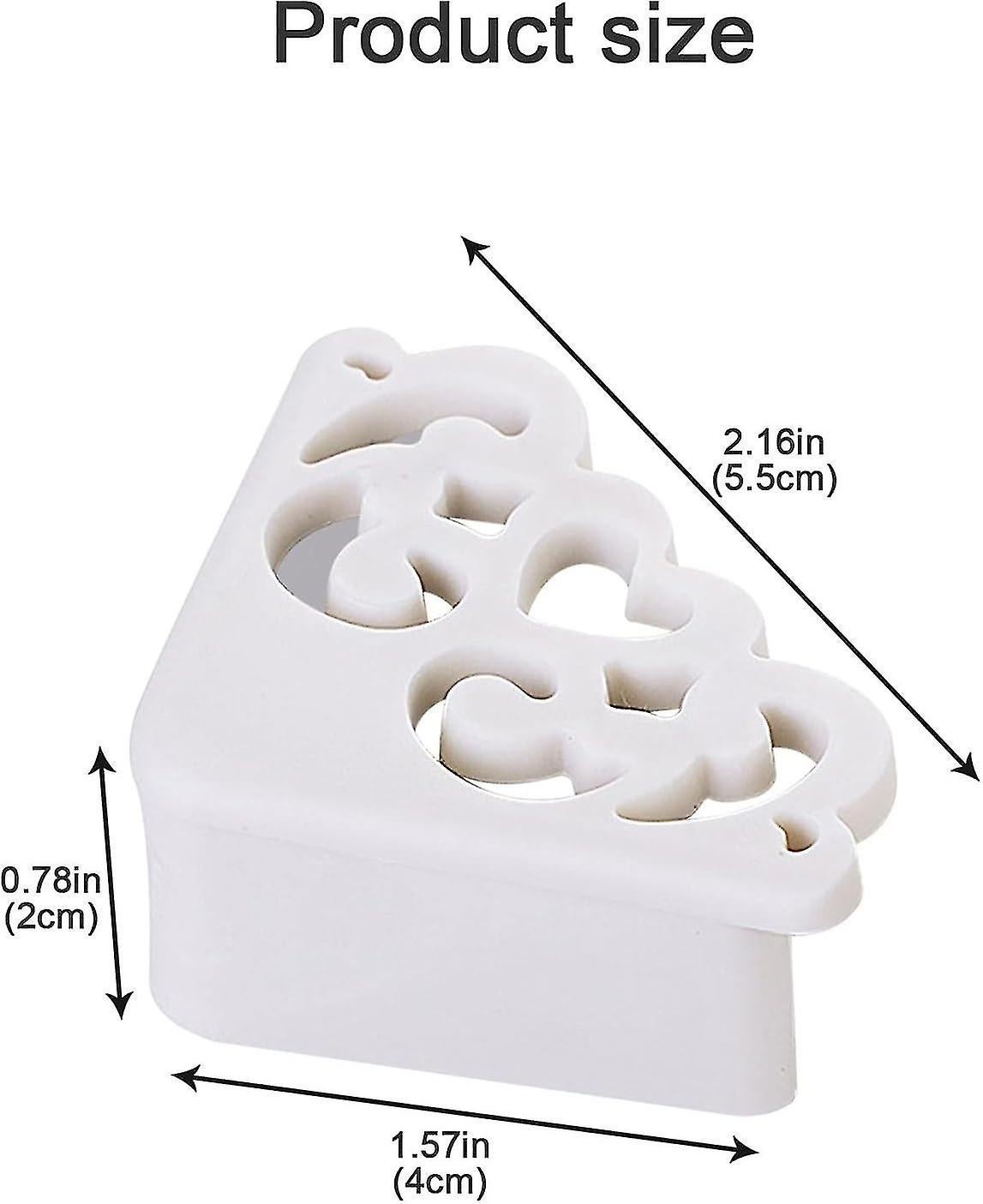 Table Corner Protector, 4pcs Clear Silicone Corner Guards for Furniture Edge Babies Proofing V1263-JX-4486
