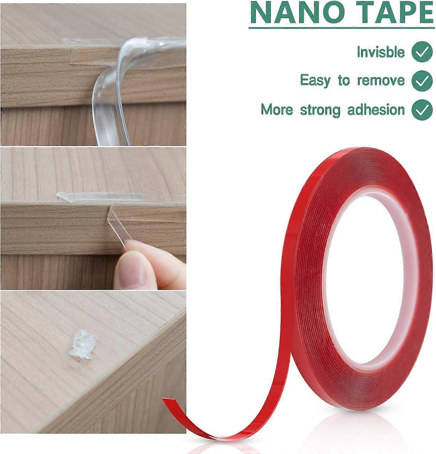 6m Corner Protector Roll - Self-Adhesive Babies Table Edge & Corner Guard Strip, Clear Silicone V1263-JX-4487