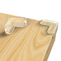 5pcs Soft Transparent Table Corner Protectors - Babies security Furniture Guards, Odorless Material V1263-JX-4488