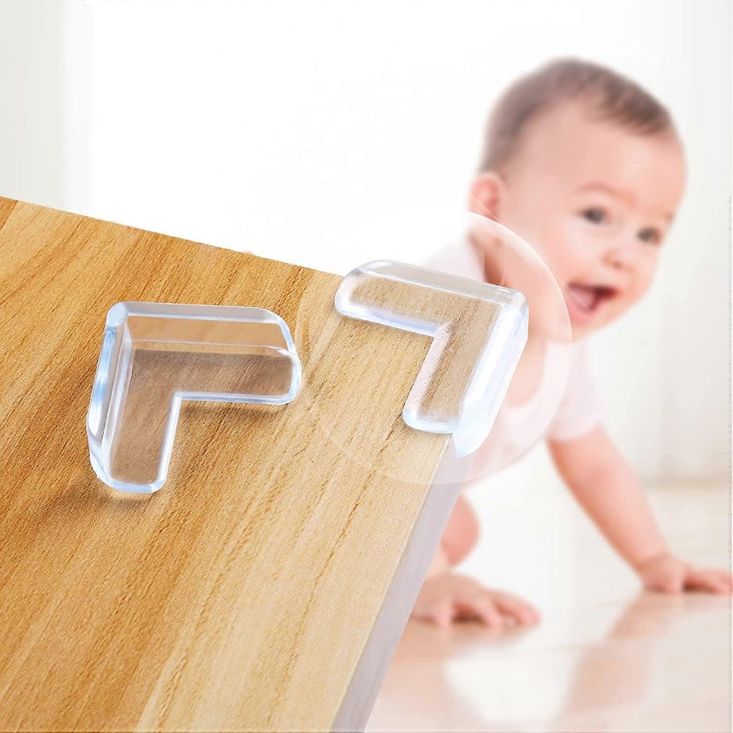 20pcs Transparent Babies Table Corner Protectors - Thickened Furniture Guards for Babies V1263-JX-4491