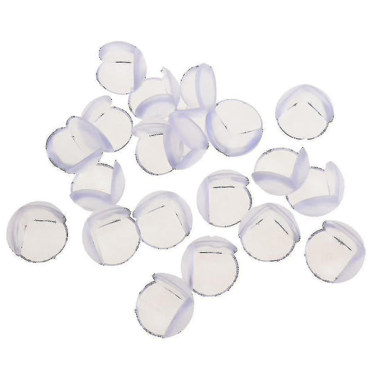 20pcs Silicone Corner Edge Protectors - Transparent Shockproof Babies Table Guards V1263-JX-4494