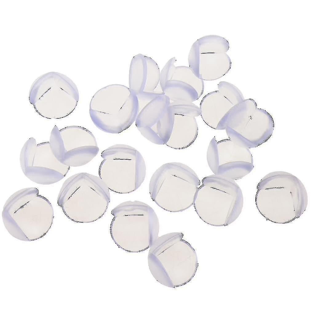 20pcs Silicone Corner Edge Protectors - Transparent Shockproof Babies Table Guards V1263-JX-4494