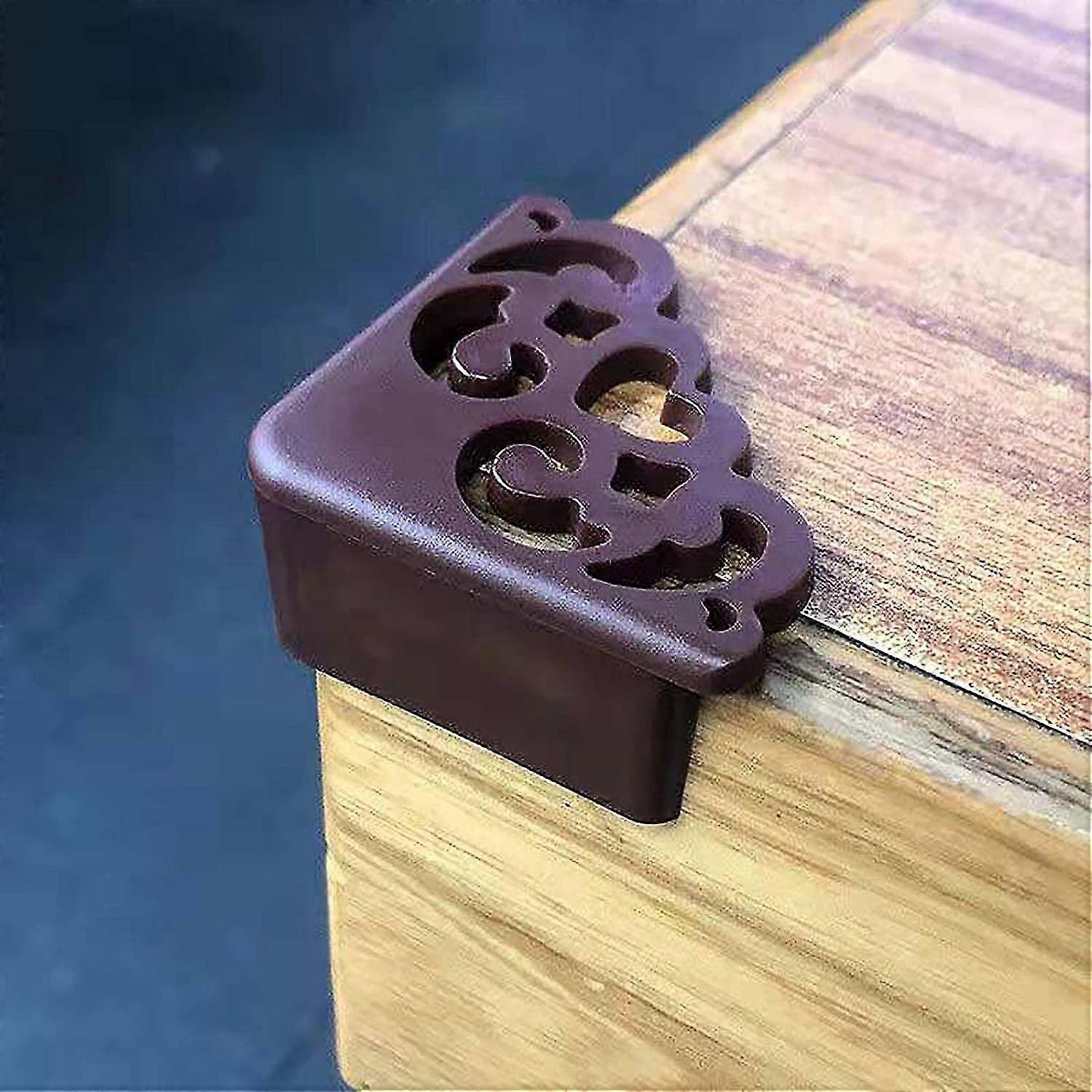 4pcs Silicone Table Corner Protectors - Babies Proofing Clear Guards for Furniture & Worktops V1263-JX-4497