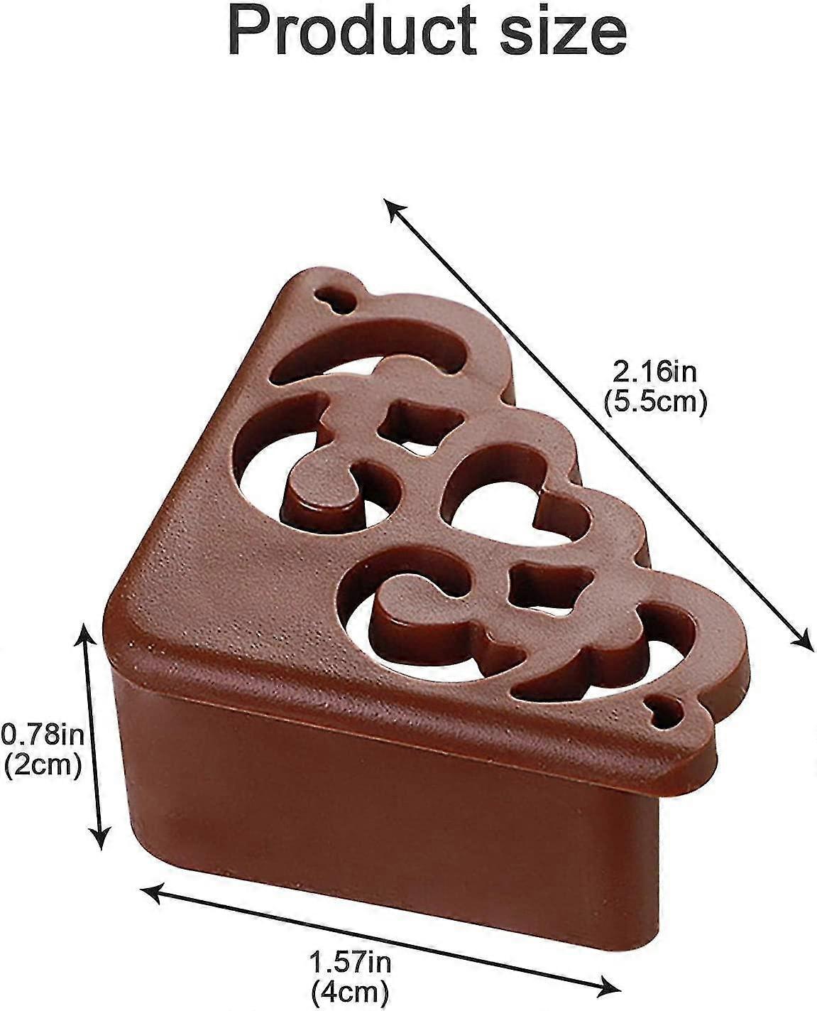 4pcs Silicone Table Corner Protectors - Babies Proofing Clear Guards for Furniture & Worktops V1263-JX-4497