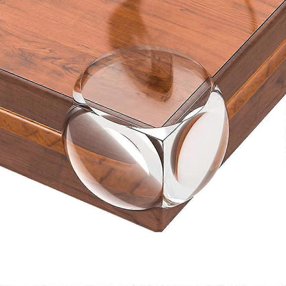 12pcs Clear Table Corner Protectors - Transparent Babies Proofing Furniture Edge Guards V1263-JX-4502