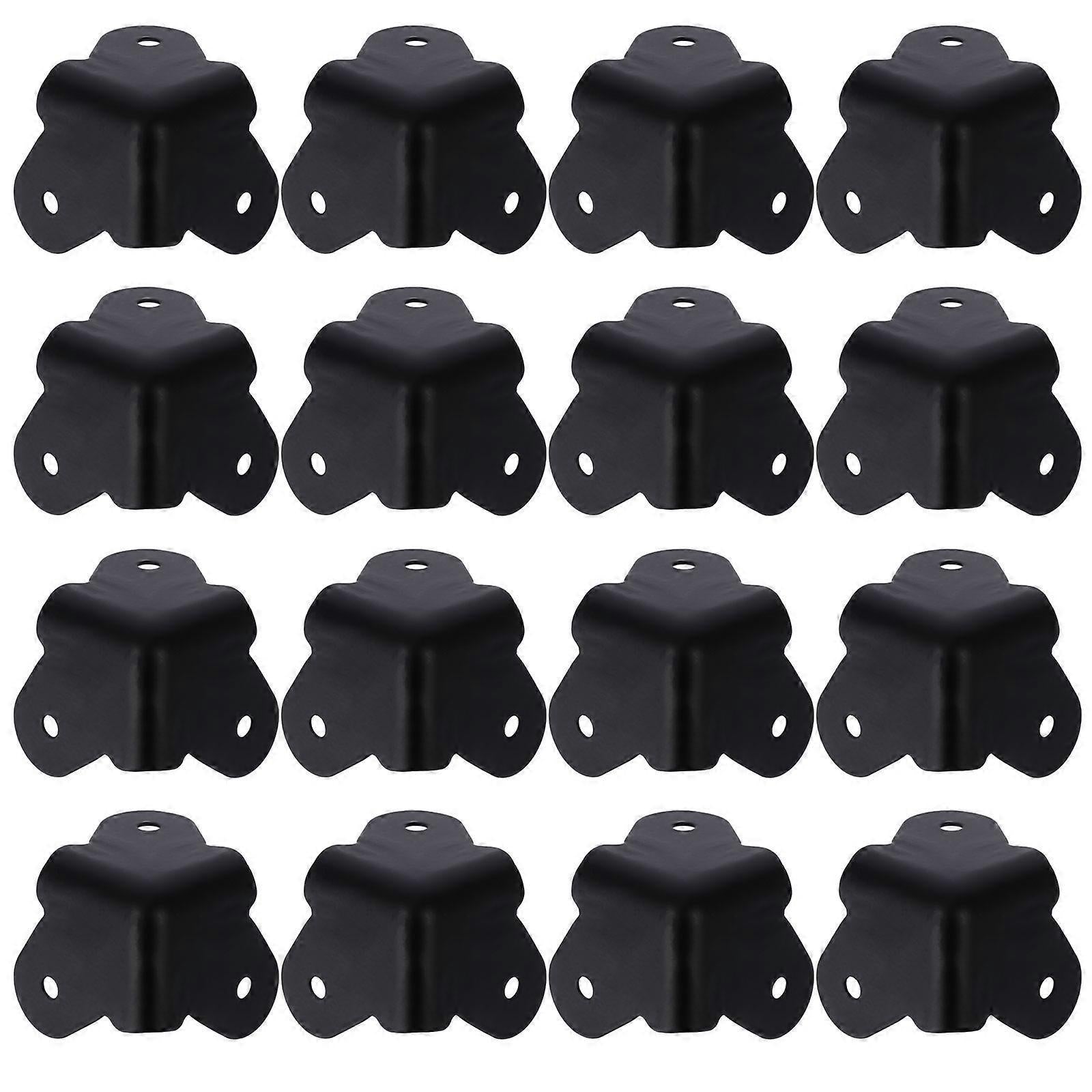 16pcs Metal Speaker Corner Protectors - Rounded Cabinet Box Edge Guards V1263-JX-4503
