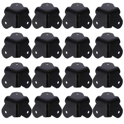 16pcs Metal Speaker Corner Protectors - Rounded Cabinet Box Edge Guards V1263-JX-4503
