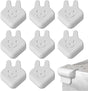 8pcs Silicone Corner Protectors for Babies - Self-Adhesive Babies Table Edge Guards V1263-JX-4509
