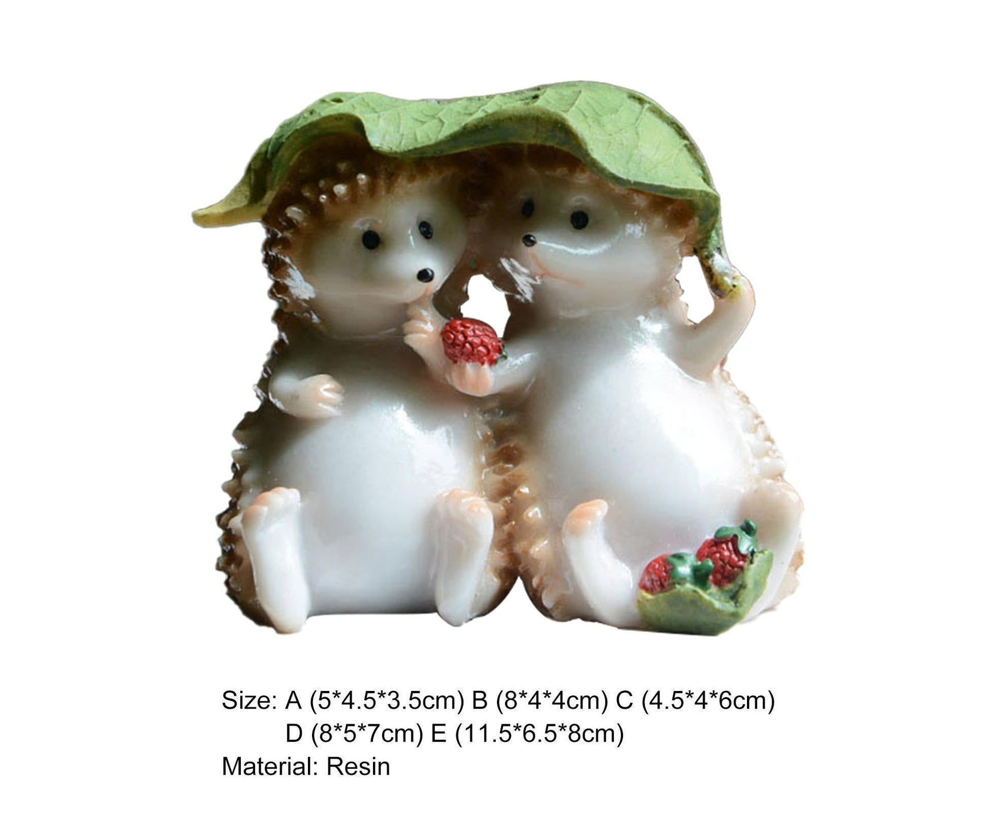 Garden Hedgehog Figurine-Resin V1263-JX-451