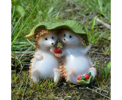 Garden Hedgehog Figurine-Resin V1263-JX-451