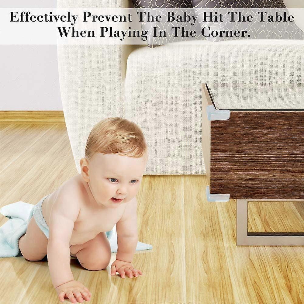 20pcs Babies Corner Guards - Babies security Furniture Corner Protectors for Table and Desk V1263-JX-4510