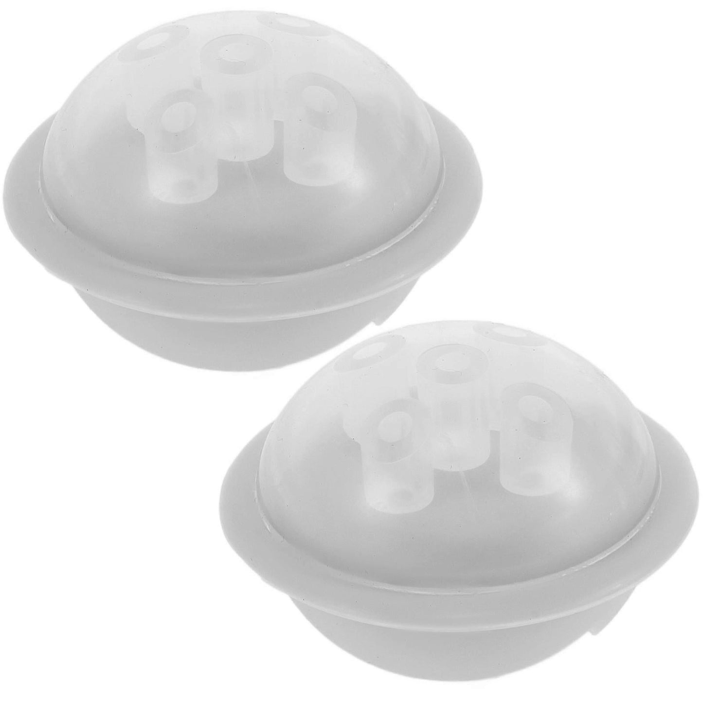 2pcs Rubber Table Corner Protectors - Grey Babies Proofing Guards for Furniture Corners V1263-JX-4511