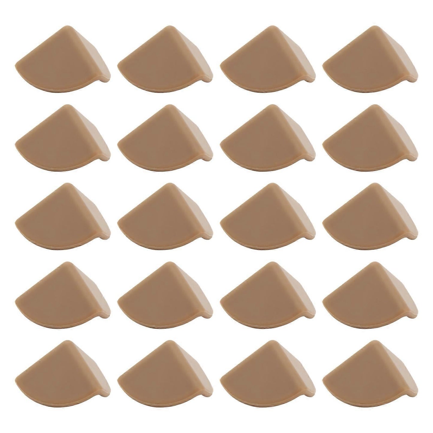 20pcs Silicone Desk Corner Protectors - Babies Proofing Furniture security Edge Guards V1263-JX-4512