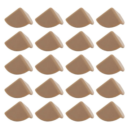 20pcs Silicone Desk Corner Protectors - Babies Proofing Furniture security Edge Guards V1263-JX-4512