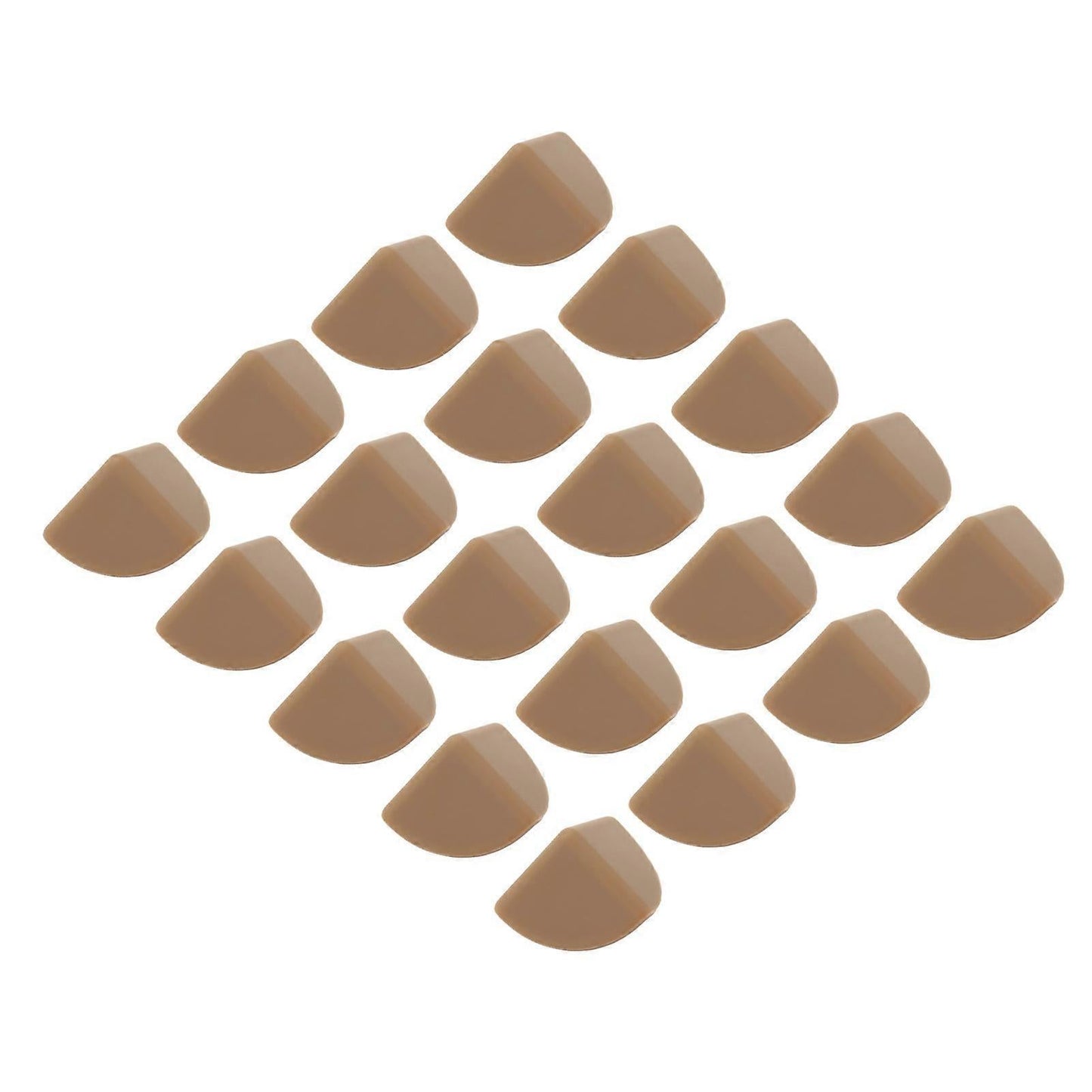 20pcs Silicone Desk Corner Protectors - Babies Proofing Furniture security Edge Guards V1263-JX-4512
