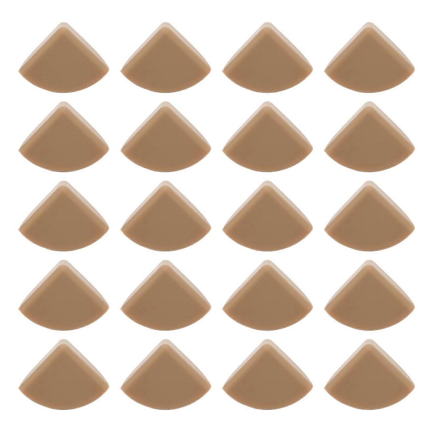 20pcs Silicone Desk Corner Protectors - Babies Proofing Furniture security Edge Guards V1263-JX-4512