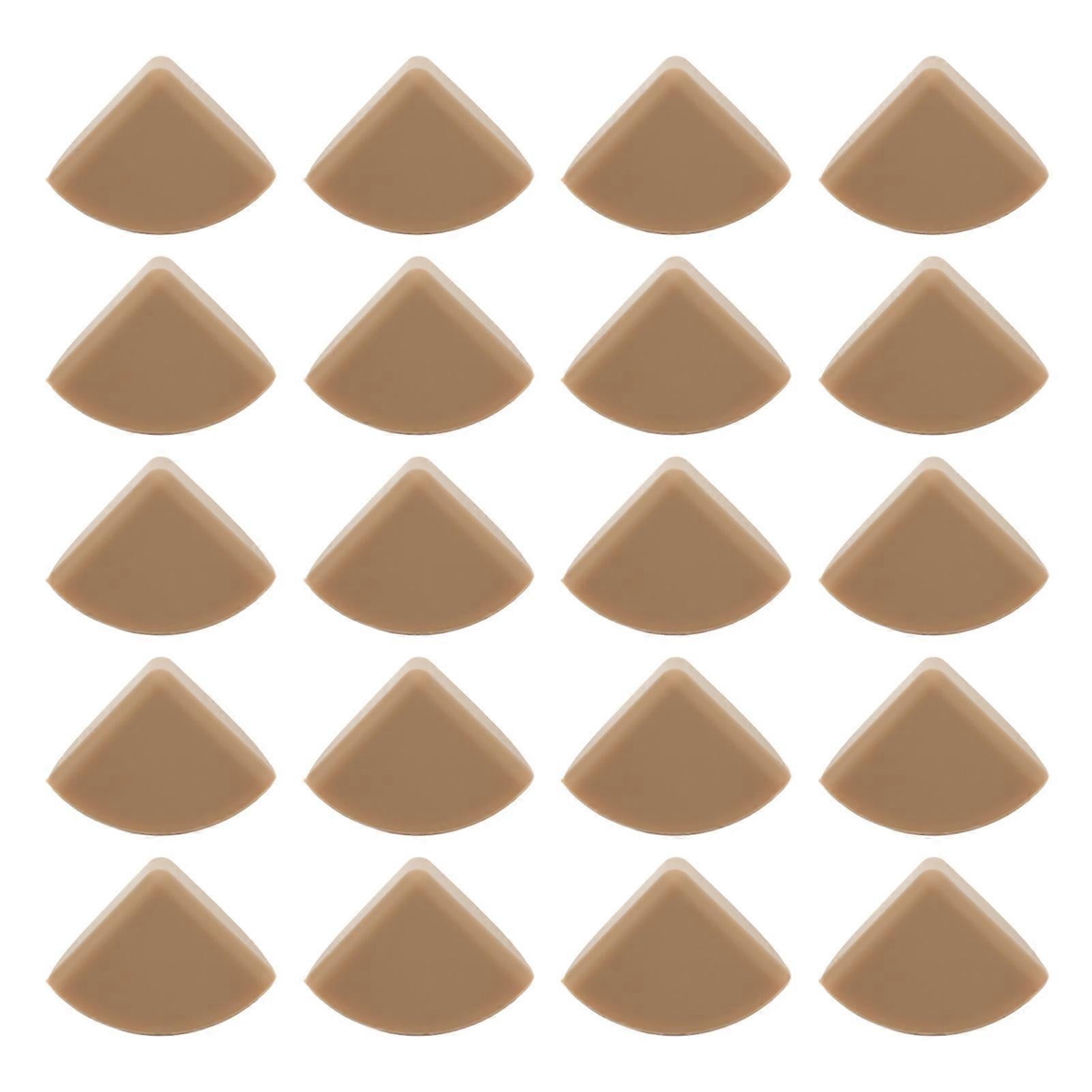 20pcs Silicone Desk Corner Protectors - Babies Proofing Furniture security Edge Guards V1263-JX-4512
