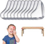 10pcs Table Corner Protectors - PVC Babies Proofing Guards for Furniture Edge Protection V1263-JX-4515